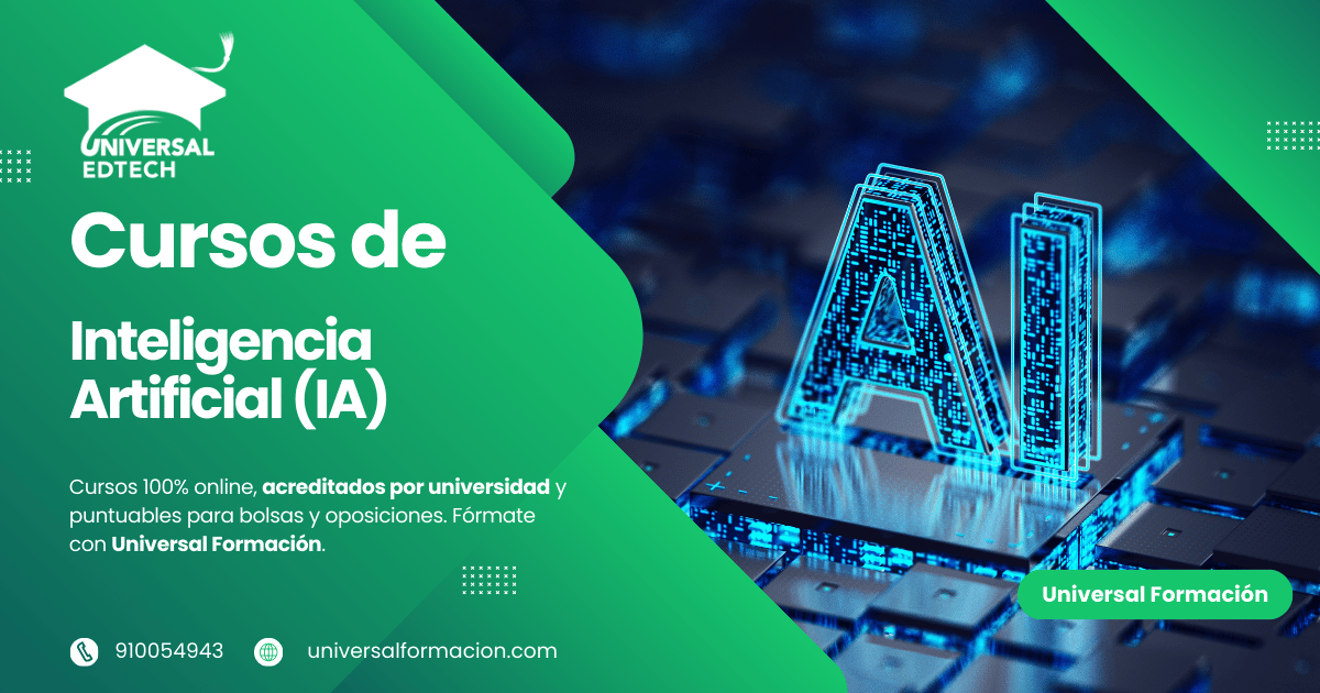 Cursos de Inteligencia Artificial Online | Acreditados y Baremables