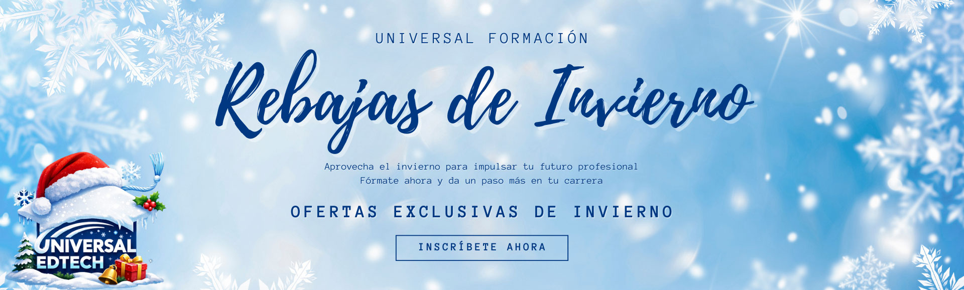 Rebajas de Invierno | Cursos, máster y expertos acreditados desde 29€