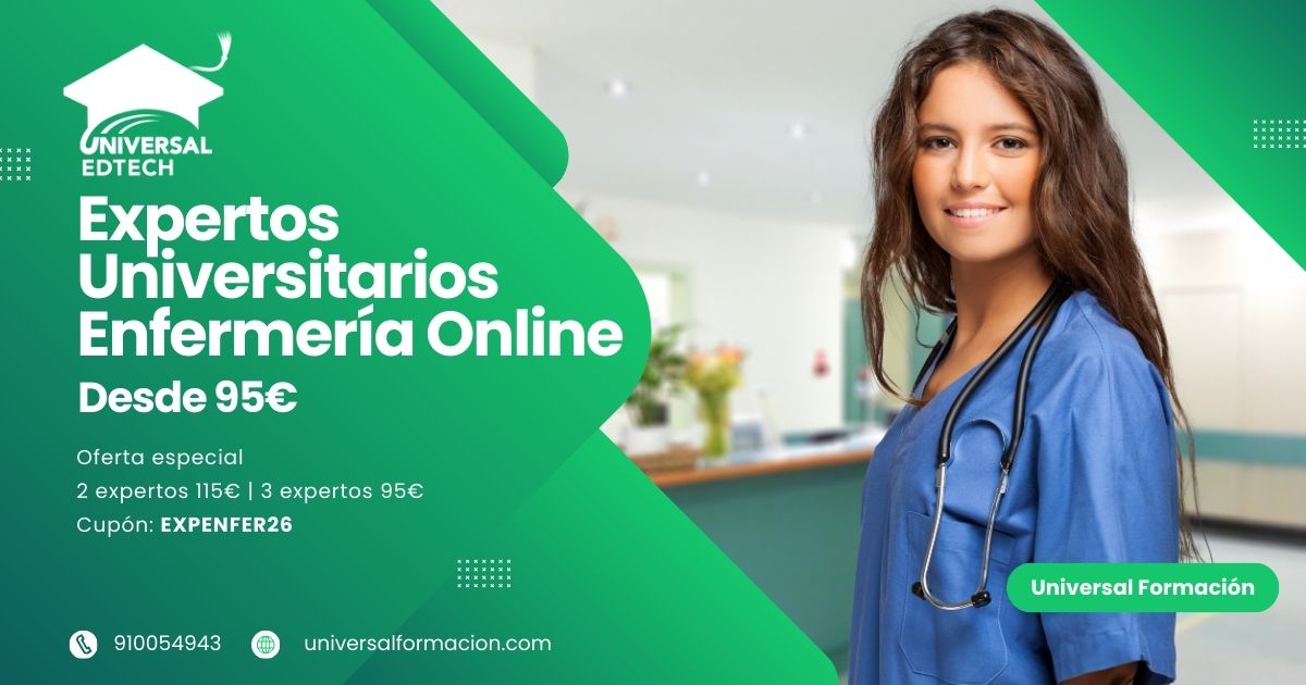 Expertos Universitarios Enfermería Online desde 95€ | Formación Sanitaria Acreditada Expertos Universitarios Enfermería Online desde 95€ | Formación Sanitaria Acreditada