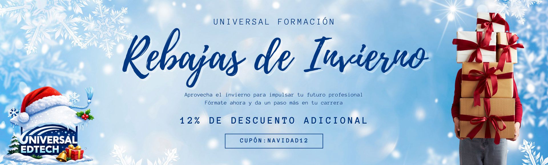 Descuentos de Navidad - Universal Formación | Formación Acreditada Descuentos de Navidad - Universal Formación | Formación Acreditada